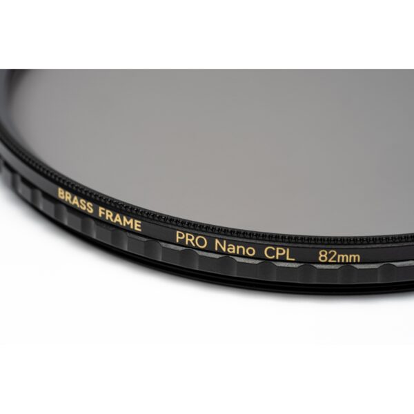 NiSi Filtro Polarizador True Color Pro Nano CPL (Marco de Latón) - Imagen 2