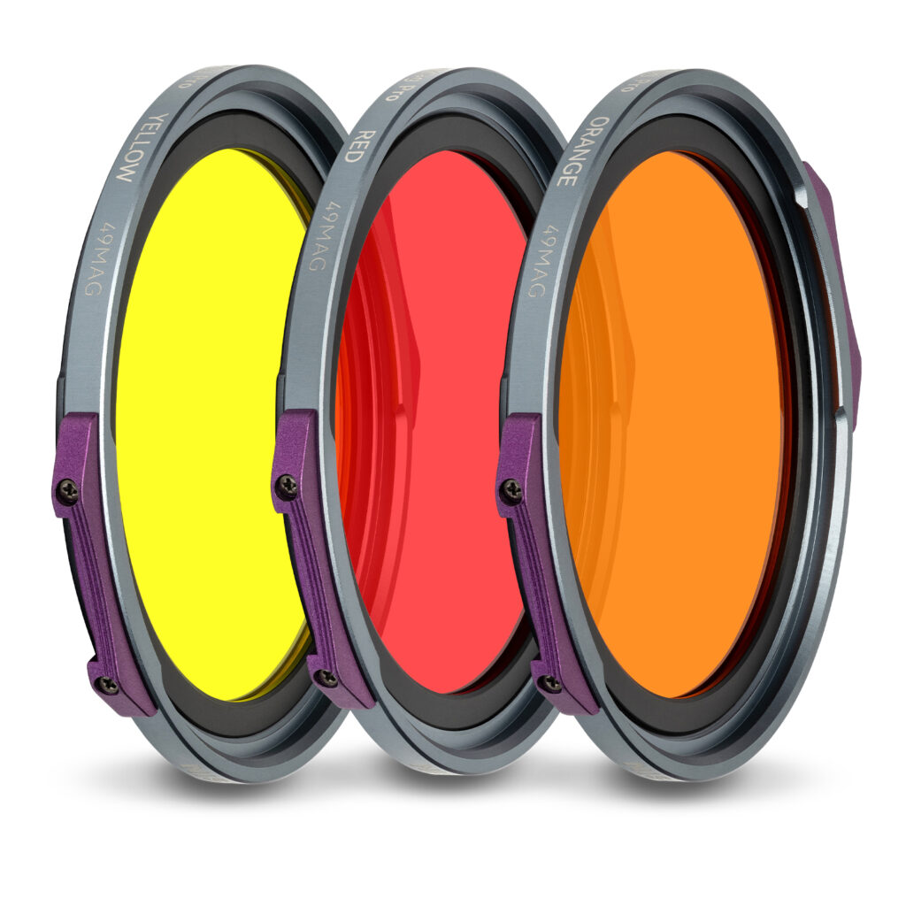 NiSi Filtros Monocromáticos JetMag Pro 49MAG (Amarelo, Laranja e Vermelho)