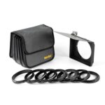 Descubre los NiSi JetMag Pro Matte Box Kits 82MAG y 95MAG, con adaptadores dedicados, bandera de fibra de carbono y bolsa de transporte.