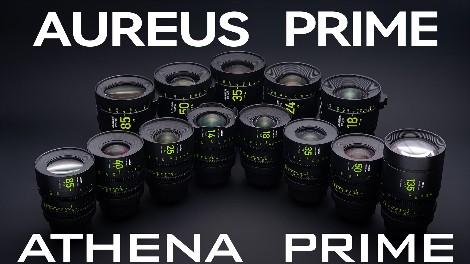 NiSi Athena Prime y Aureus Prime, 2 series, 1 visión